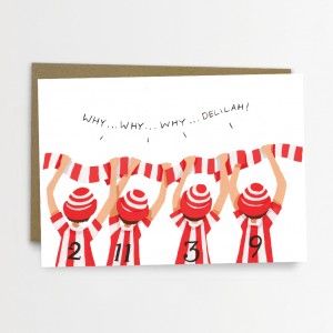 Stoke City Football Fan card